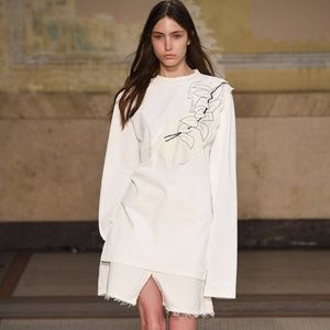 Damir Doma runway embroided sweatshirt (brand new)
